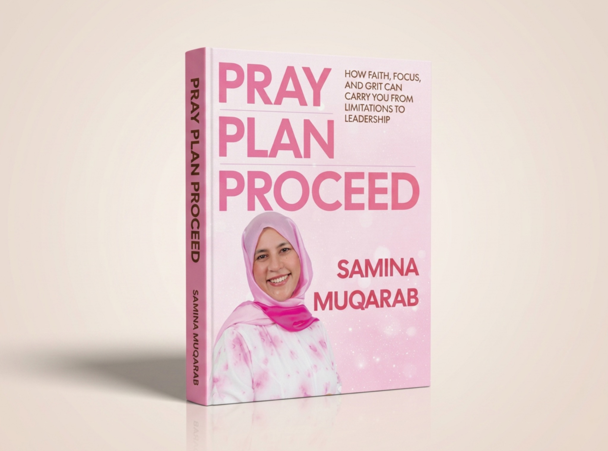 Pray Plan Proceed book cover by Samina Muqarab