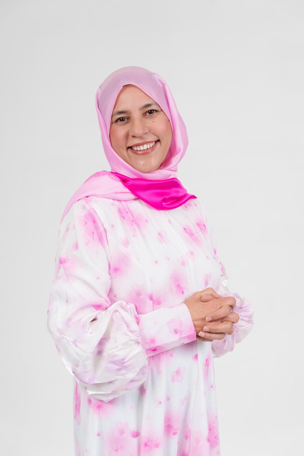 Samina Muqarab, educator, author, and speaker